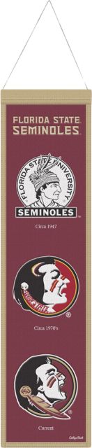 Florida State University 8 x 32 Wool Banner