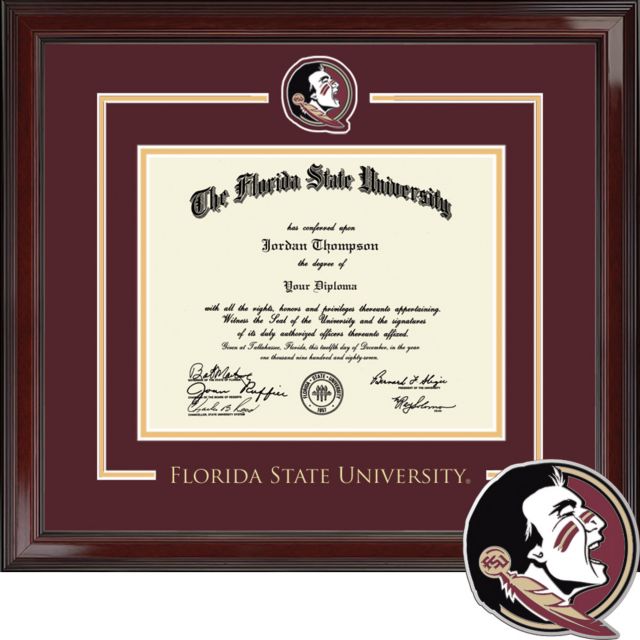 Florida State University 11 x 14 Spirit Diploma Frame