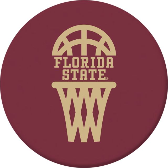 Florida State University Basketball 2.5'' Button