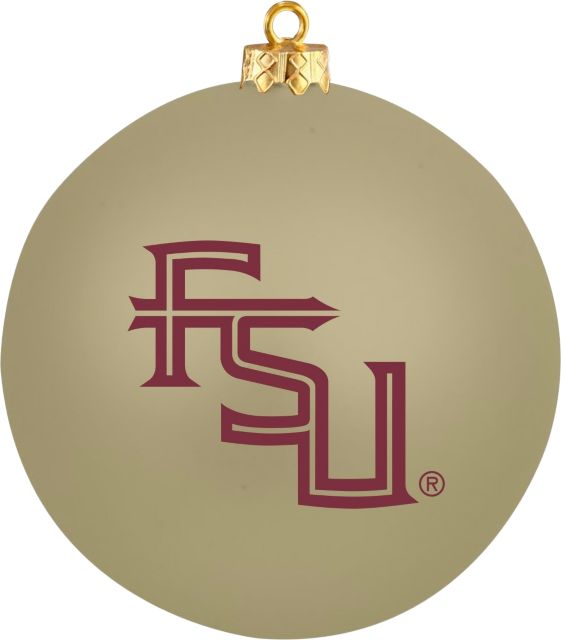 Florida State University Shatterproof Round Ornament