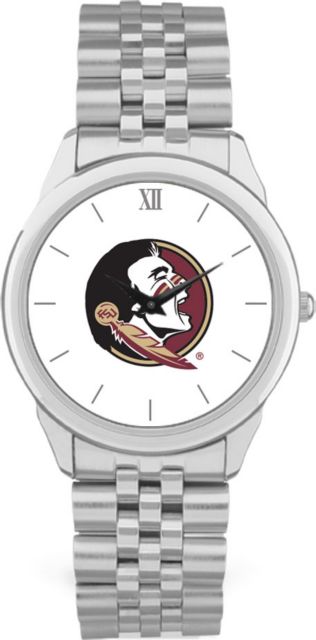 CSI Men's Silver Rolled Link Withristwithatch (Gift Box) With Colored Medallion - ONLINE ONLY