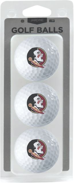Florida State University 3 Pack Golf Balls