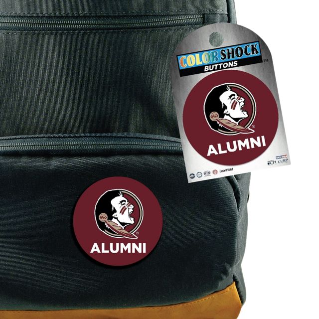 Florida State University Seminoles Alumni 3'' Button