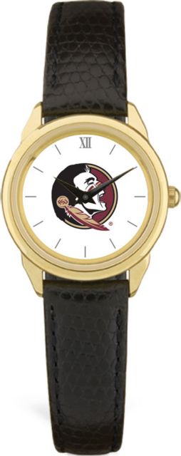 CSI Women's Black Leather Watch(Gift Boxed) With Colored Medallion - ONLINE ONLY