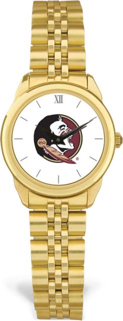 CSI Women's Gold Rolled Link Watch  (Gift Box) With Colored Medallion - ONLINE ONLY