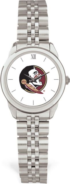 CSI Women's Silver Rolled Link Watch (Gift Boxed)  With Colored Medallion - ONLINE ONLY