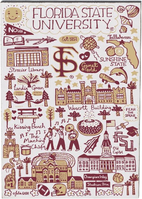 Florida State University Jumbo Magnet