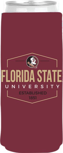 Florida State University Slim Can Coozie