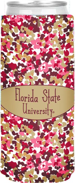 Florida State University Slim Can Coozie