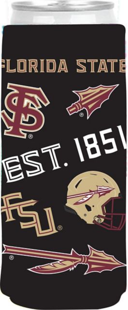 Florida State University Seminoles Slim Can Coozie