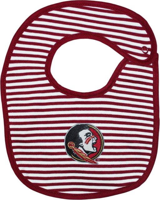 Florida State University Infant Striped Bib