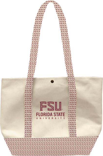 Florida State University Heavyweight Snap Tote Bag