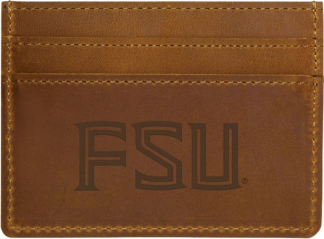 Florida State University Leather Card Holder