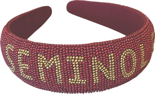 Florida State University Bead Headband