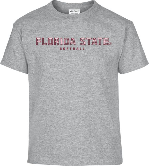 Florida State University Softball Youth Short Sleeve T-Shirt