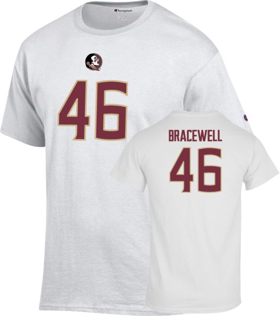Florida State Football T-Shirt Ashton Bracewell - 46 - ONLINE ONLY