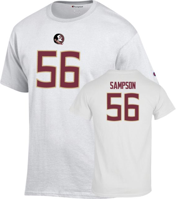 Florida State Football T-Shirt KJ Sampson - 56 - ONLINE ONLY