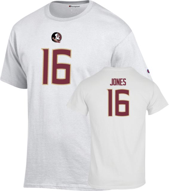 Florida State Football T-Shirt Quindarrius Jones - 16 - ONLINE ONLY