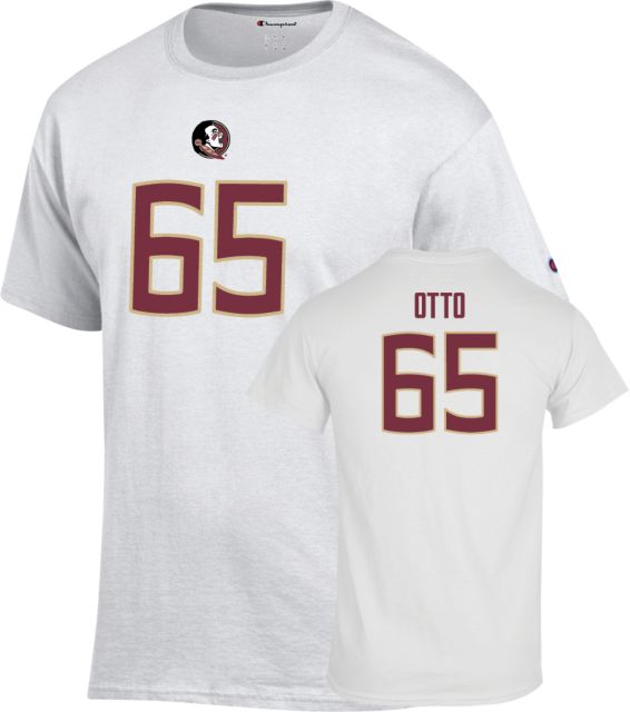 Florida State Football T-Shirt Christopher Otto - 65 - ONLINE ONLY