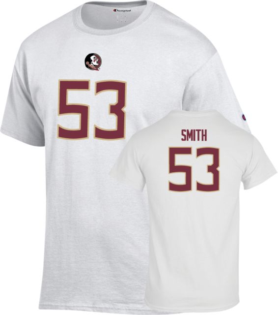 Florida State Football T-Shirt Maurice Smith - 53 - ONLINE ONLY