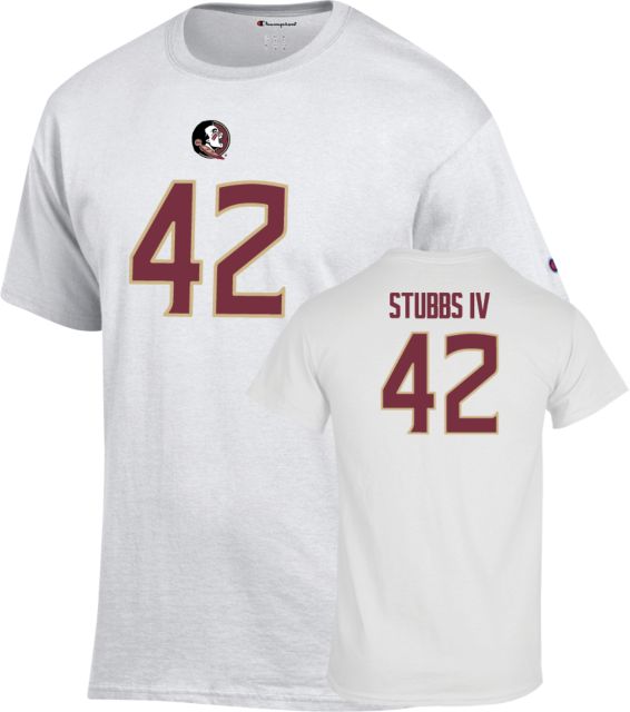Florida State Football T-Shirt Harold Stubbs IV - 42 - ONLINE ONLY