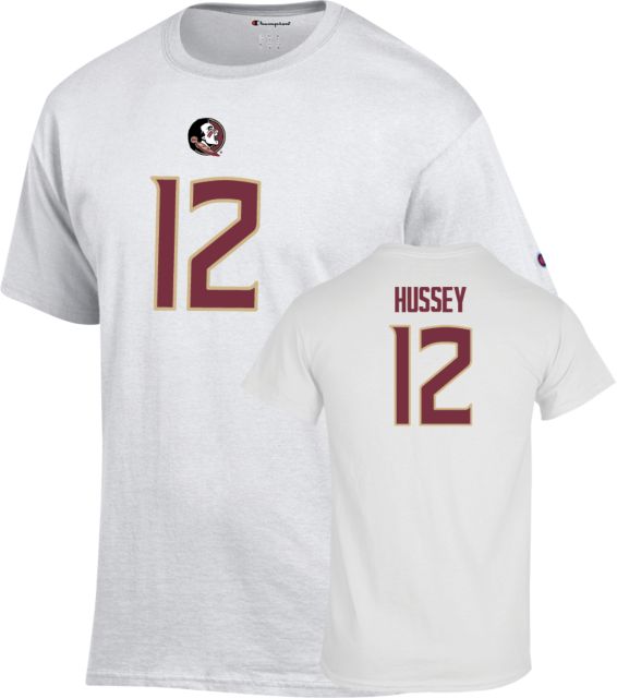 Florida State Football T-Shirt Conrad Hussey - 12 - ONLINE ONLY