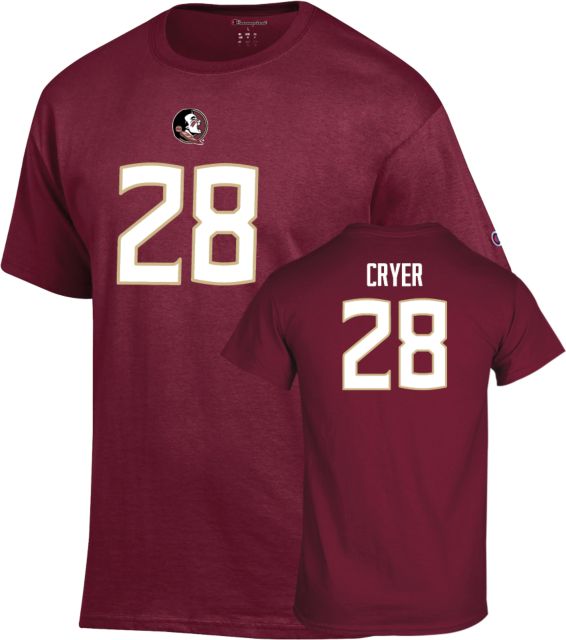 Florida State Football T-Shirt Justin Cryer - 28 - ONLINE ONLY