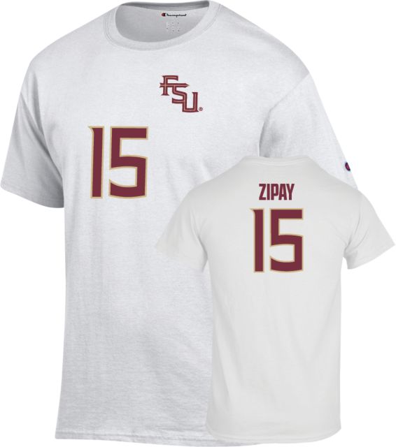 Florida State Women's Soccer T-Shirt Kaitlyn Zipay - 15 - ONLINE ONLY