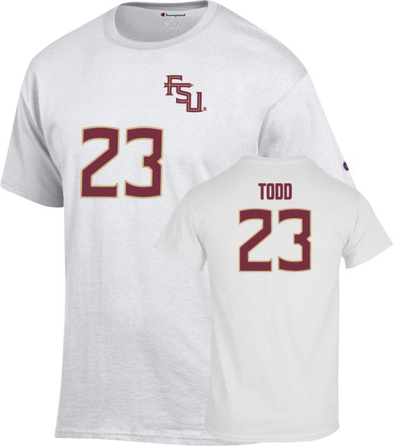 Florida State Women's Soccer T-Shirt Adelyn Todd - 23 - ONLINE ONLY
