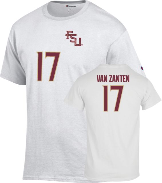 Florida State Women's Soccer T-Shirt Amelia Van Zanten - 17 - ONLINE ONLY