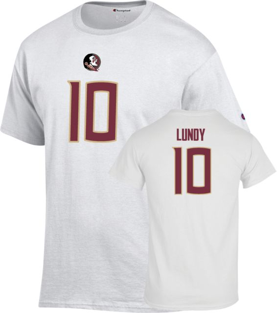 Florida State Football T-Shirt DJ Lundy - 10 - ONLINE ONLY