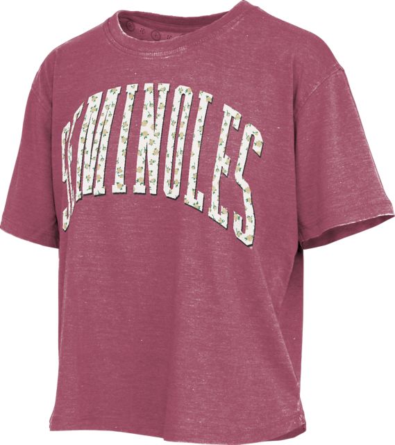 Florida State University Women's Cropped Short Sleeve T-Shirt