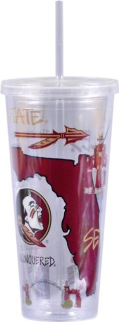 Florida State University 22 oz. Tumbler with Straw