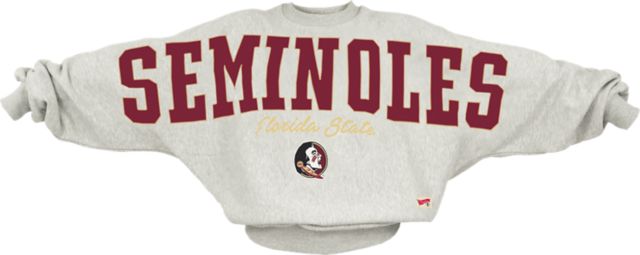 Florida State University Women's Oversized Crewneck Sweatshirt