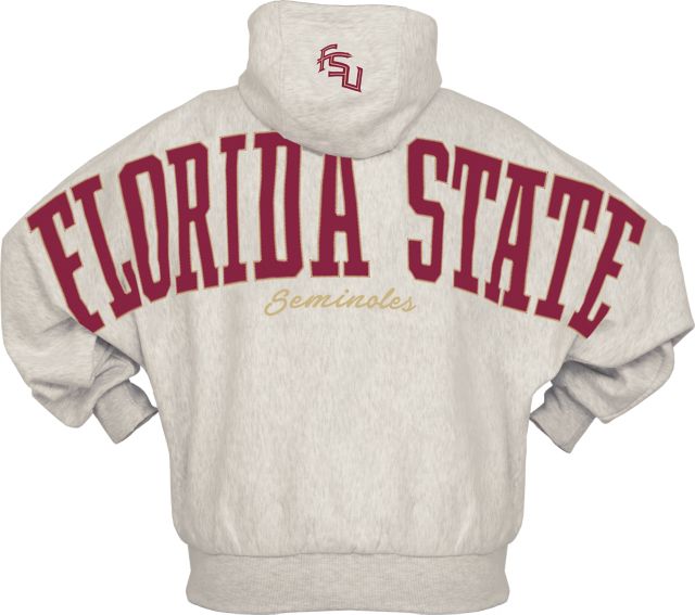 Florida State University Seminoles Women's Oversized Hooded Sweatshirt