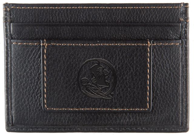 Florida State University Seminoles Leather Card Holder
