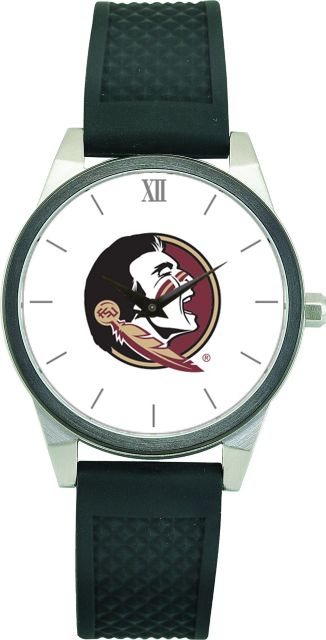 CSI Women's Wristwatch (Gift Boxed) With Black Silicone Strap And Color Medallion. - ONLINE ONLY