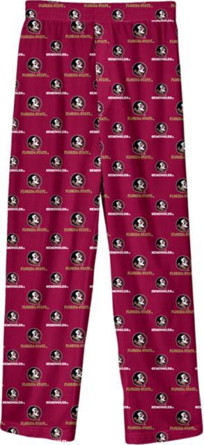  Outerstuff Florida State University All Over Youth Pajama Knit  Pants (as1, Alpha, s, Regular, Small) Maroon: Clothing, Shoes & Jewelry