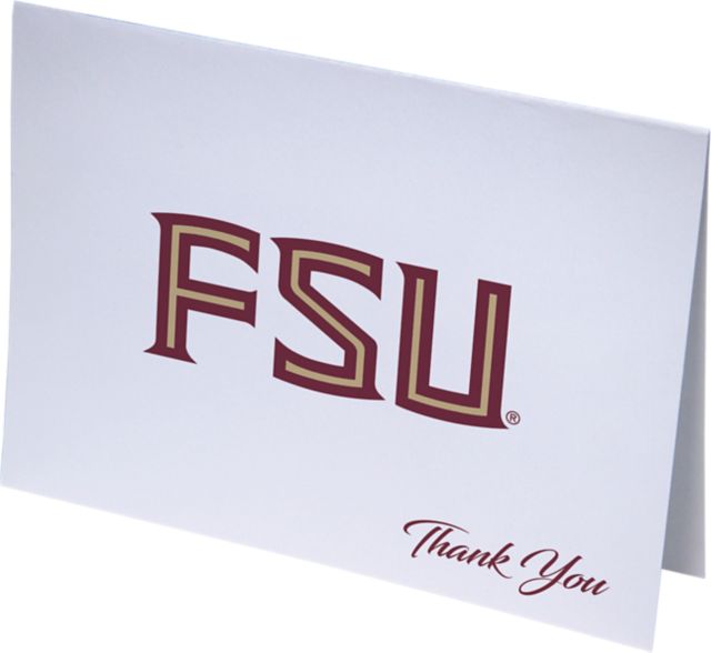 Florida State University 10 Pack Thank You Notecard