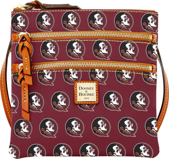 Dooney & Bourke Collegiate Florida Triple Zip Crossbody Shoulder Bag