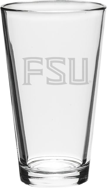 Florida State University 16 oz. Mixing Glass