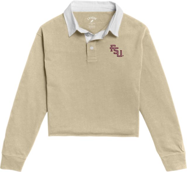 Florida State University Women's Authentic 1991 Long Sleeve Collared Cutoff Shirt - ONLINE ONLY