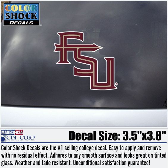 Florida State University Decal Primary