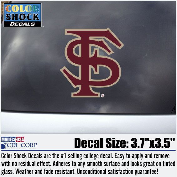Florida State University Decal Alternate