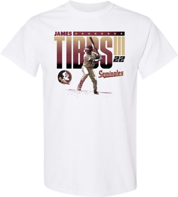 Florida State University Baseball T-Shirt JAMES TIBBS III