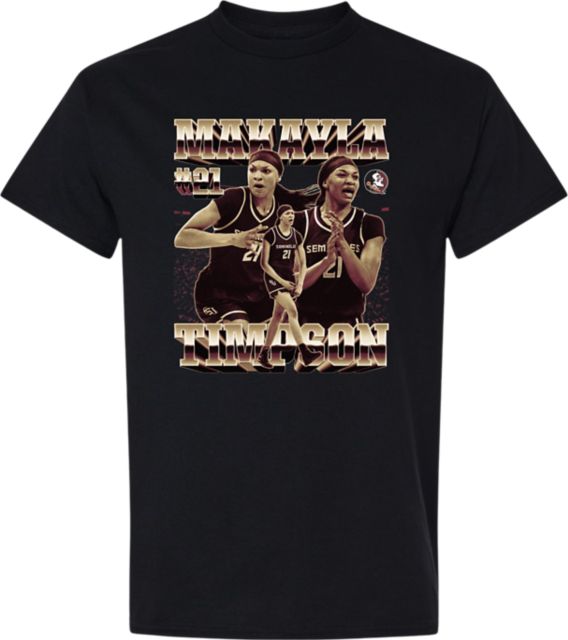 Florida State University Women's Basketball Short Sleeve T-Shirt MAKAYLA TIMPSON
