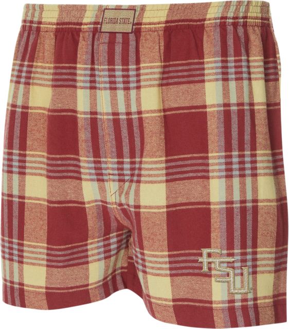 Florida State University Flannel Boxers
