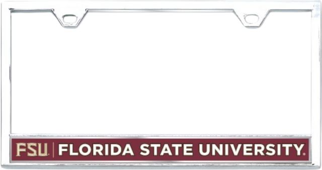 Florida State University License Plate Frame