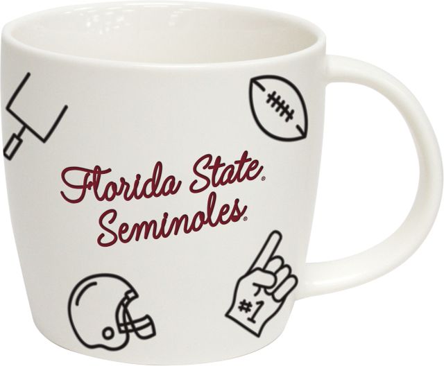 Florida State University 18 Oz. Football Mug