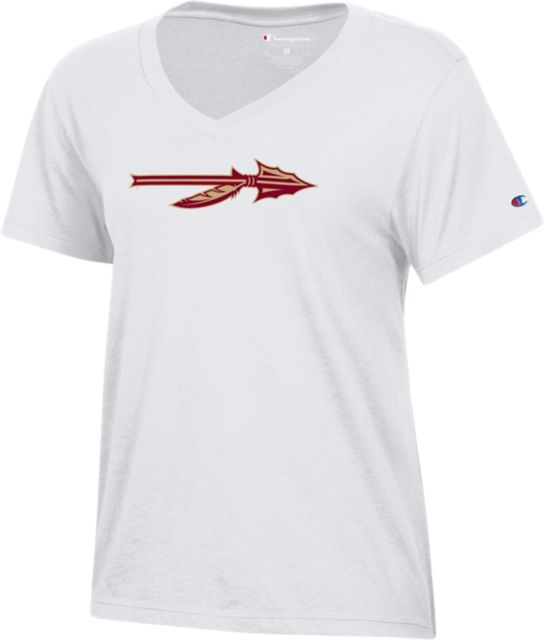 Florida State University Women's V-Neck Short Sleeve T-Shirt